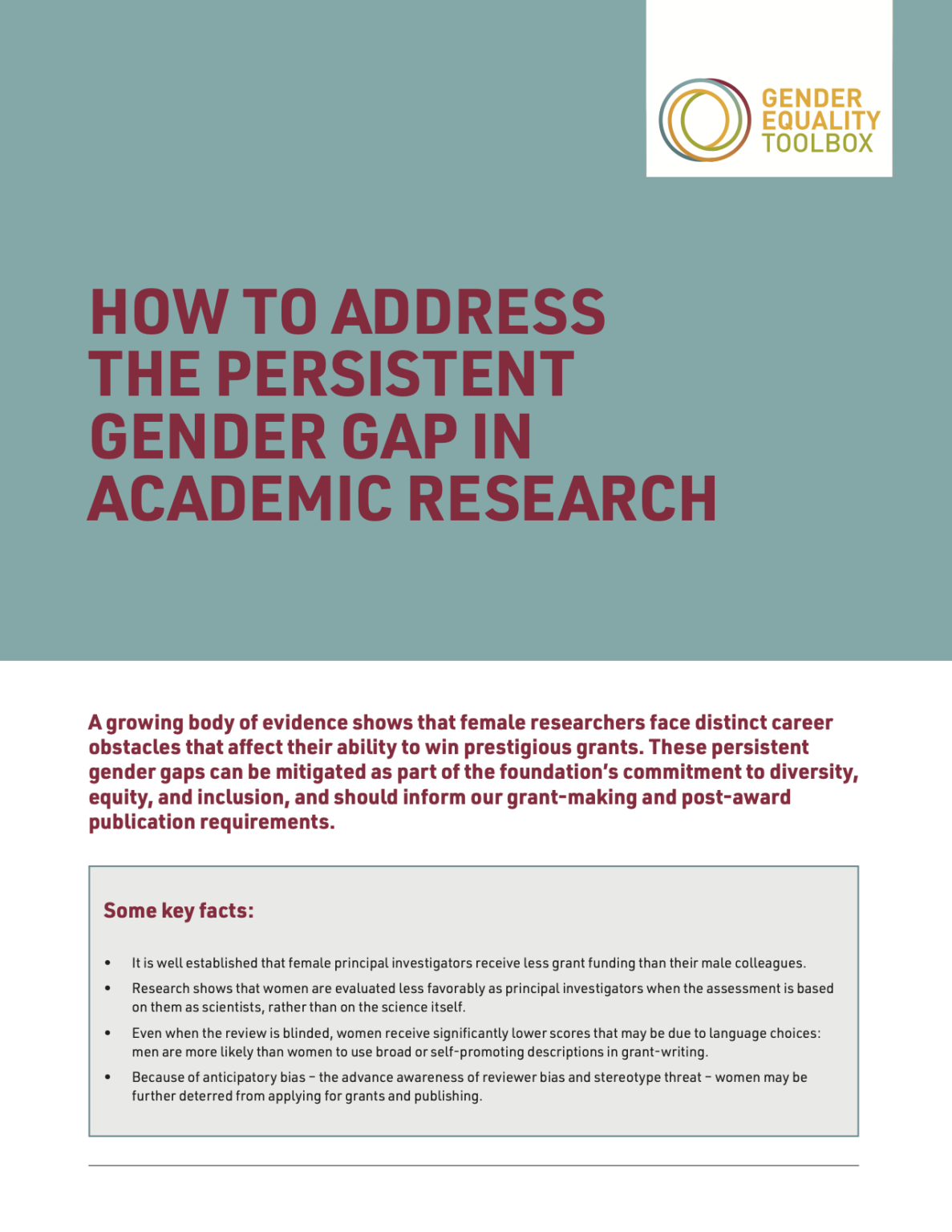 thesis gender gap